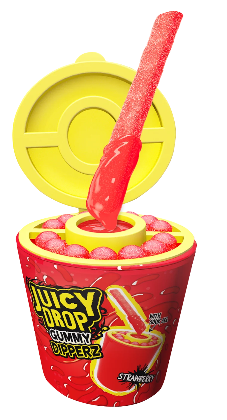 Bazooka Juicy Drop Gummy Dipperz 96g