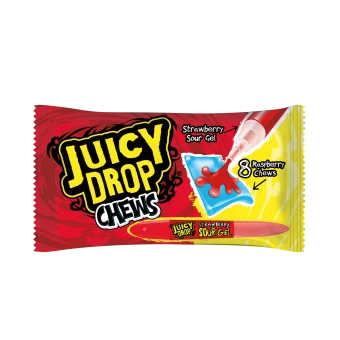 Bazooka Juicy Drop Chews 67g