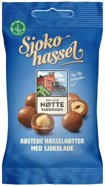 Sjokohassel 70 g 
