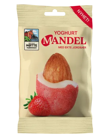 Yoghurtmandel Jordbær