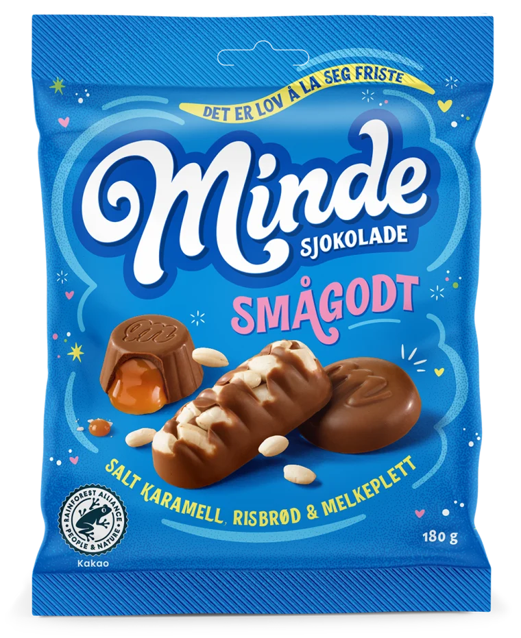 Minde Smågodt Blå 180g