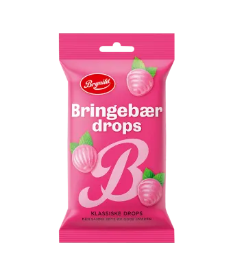 Bringebærdrops