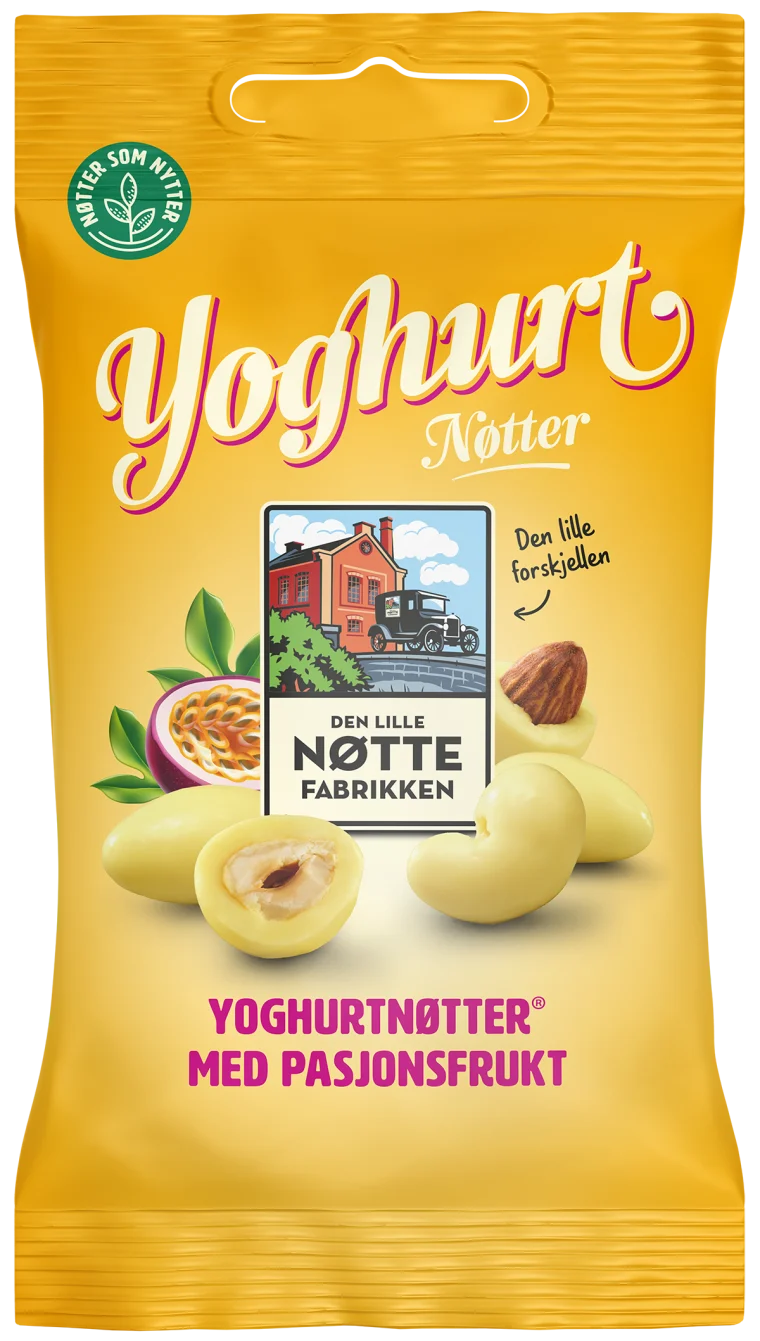 Yoghurtnøtter Pasjon 70 g