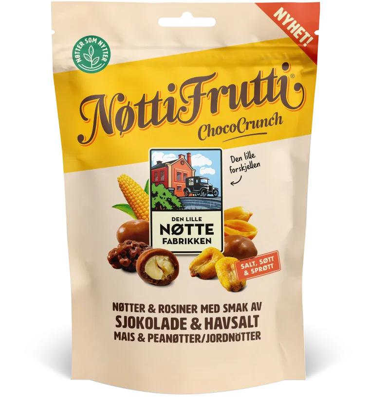 DLN Nøtti Frutti ChocoCrunch 160 g