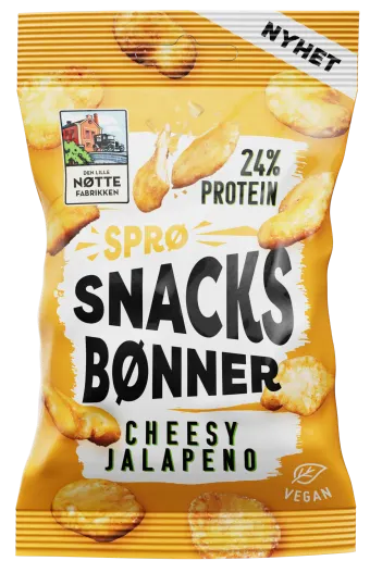 Snacksbønner Cheesy Jalapeno