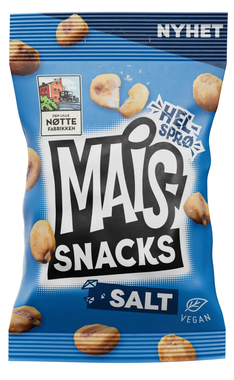 Maissnacks Havsalt