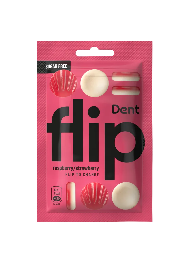 Dent Flip Raspberry & Strawberry