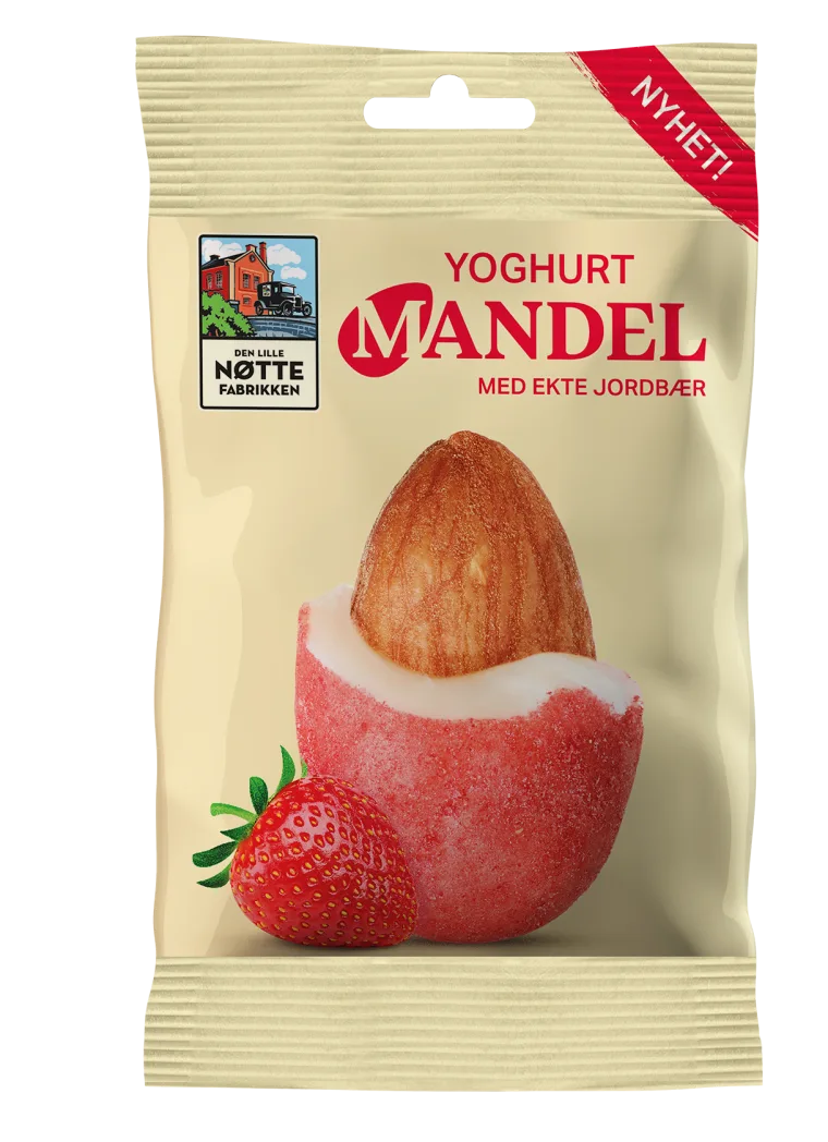 Yoghurtmandel Jordbær