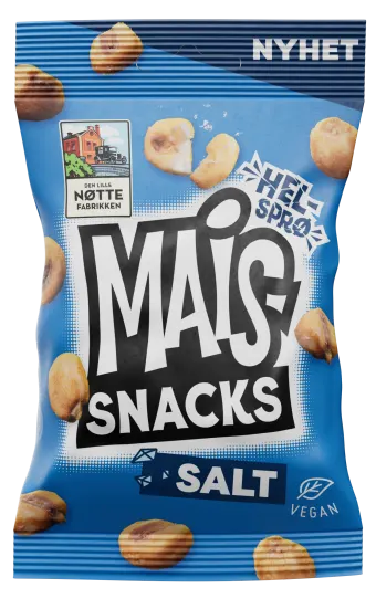 Maissnacks Havsalt