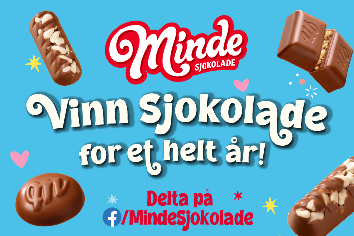 Vinn sjokolade for et helt år!