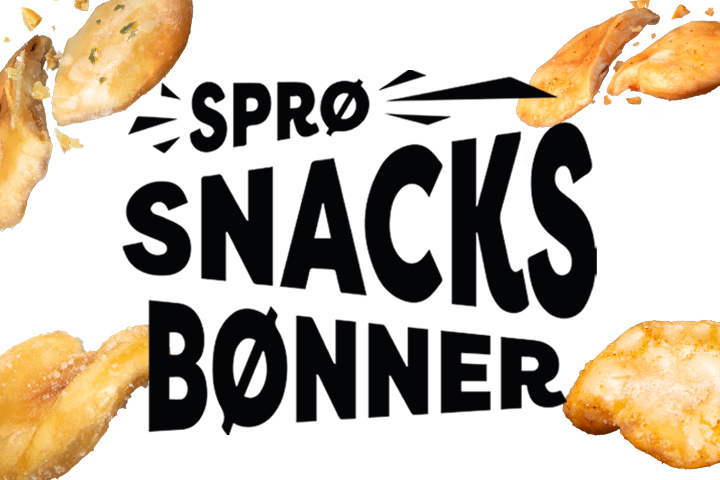 Snacksbønner fra Den Lille Nøttefabrikken