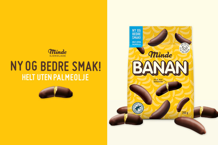 Minde Banan – NY og bedre smak!