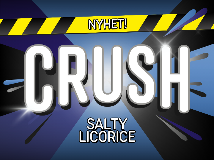 NYHET! Dent Crush Salty Licorice