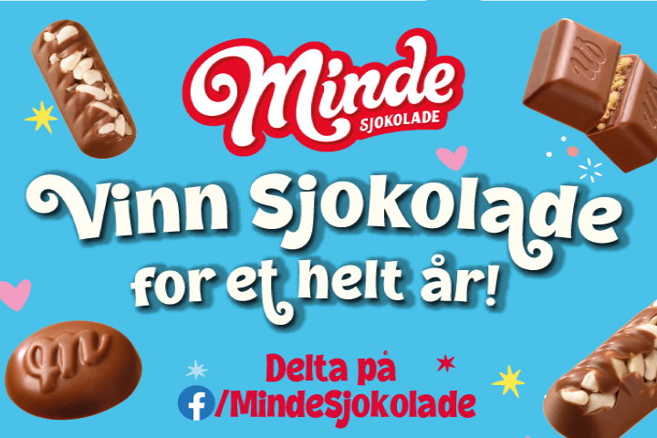 Vinn sjokolade for et helt år!