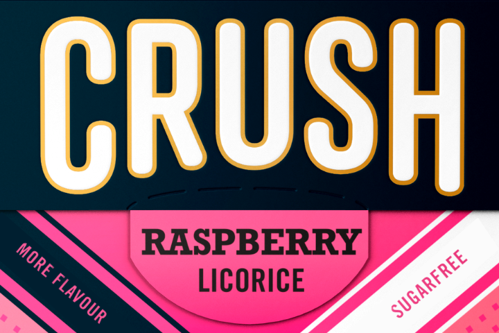 NYHET! Dent Crush Raspberry Licorice